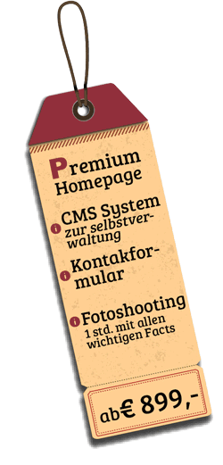 Webdesign Preis Premium